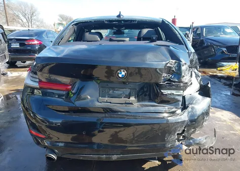 2021 BMW 330I z USA, uszkodzony, nr VIN 3MW5R1J01M8B95406